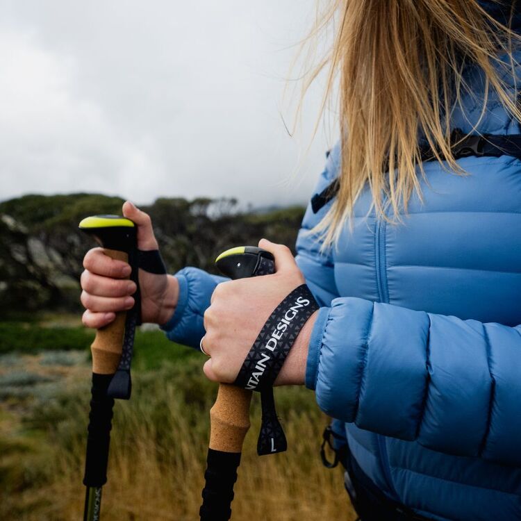 Tread Cork Trekking Poles Green Tread Cork Trekking Poles Green