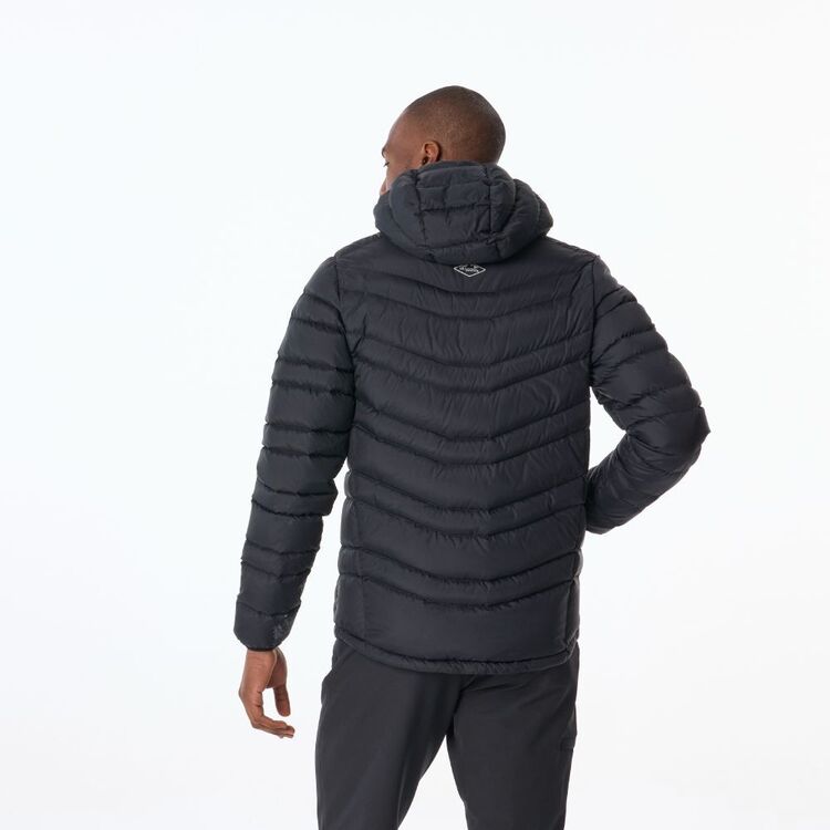 Men's Peak 700 Down Jacket Black & Yellow Men's Peak 700 Down Jacket Black & Yellow