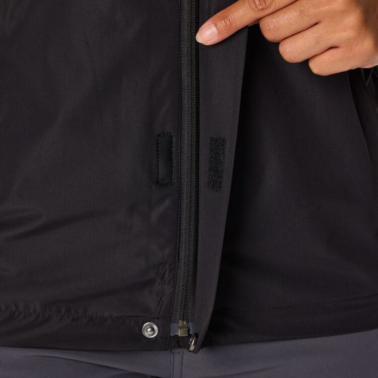 Women's Florence Hooded Rain Jacket Black Women's Florence Hooded Rain Jacket Black