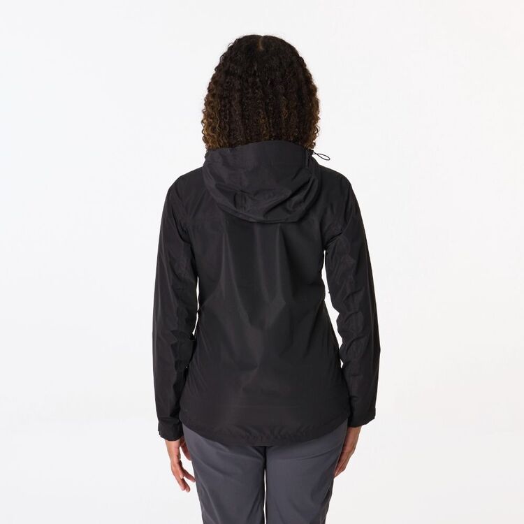 Women's Florence Hooded Rain Jacket Black Women's Florence Hooded Rain Jacket Black