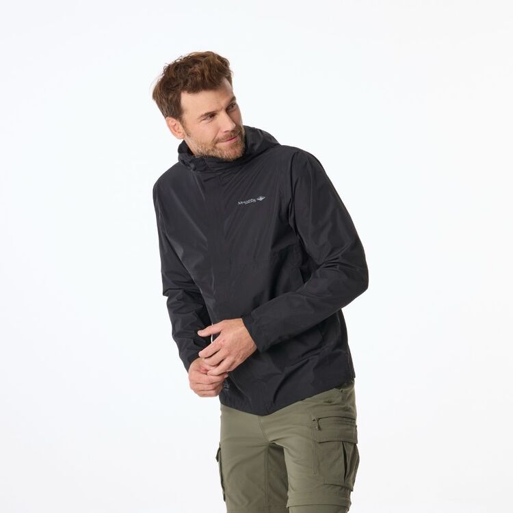 Men's Nelson Hooded Rain Jacket Black Men's Nelson Hooded Rain Jacket Black