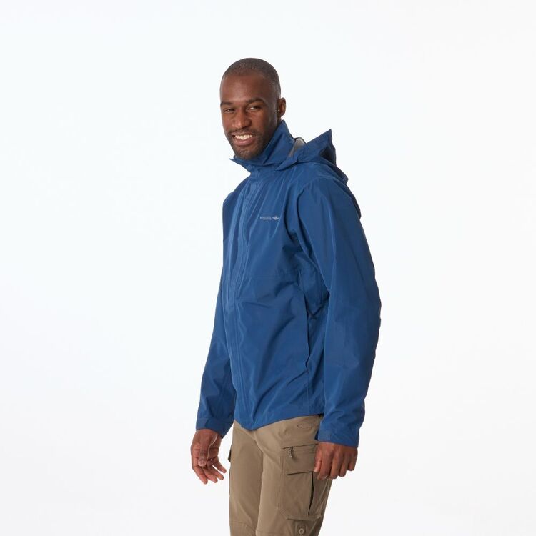 Men's Nelson Hooded Rain Jacket Navy Men's Nelson Hooded Rain Jacket Navy