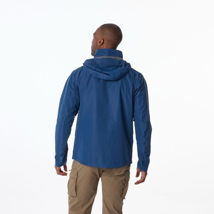 Men's Nelson Hooded Rain Jacket Navy Men's Nelson Hooded Rain Jacket Navy