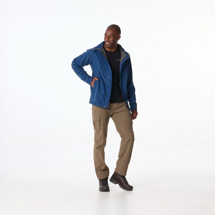 Men's Nelson Hooded Rain Jacket Navy Men's Nelson Hooded Rain Jacket Navy