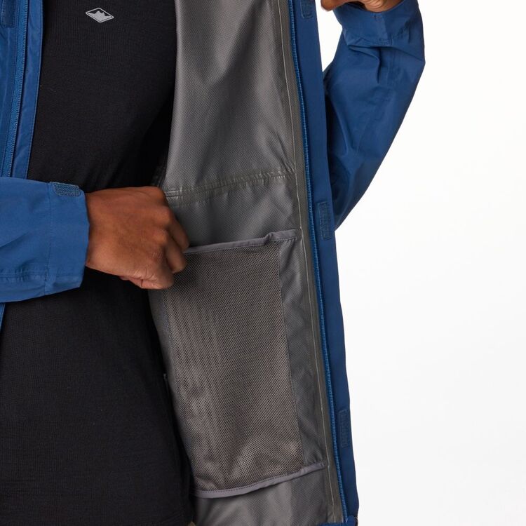 Men's Nelson Hooded Rain Jacket Navy Men's Nelson Hooded Rain Jacket Navy