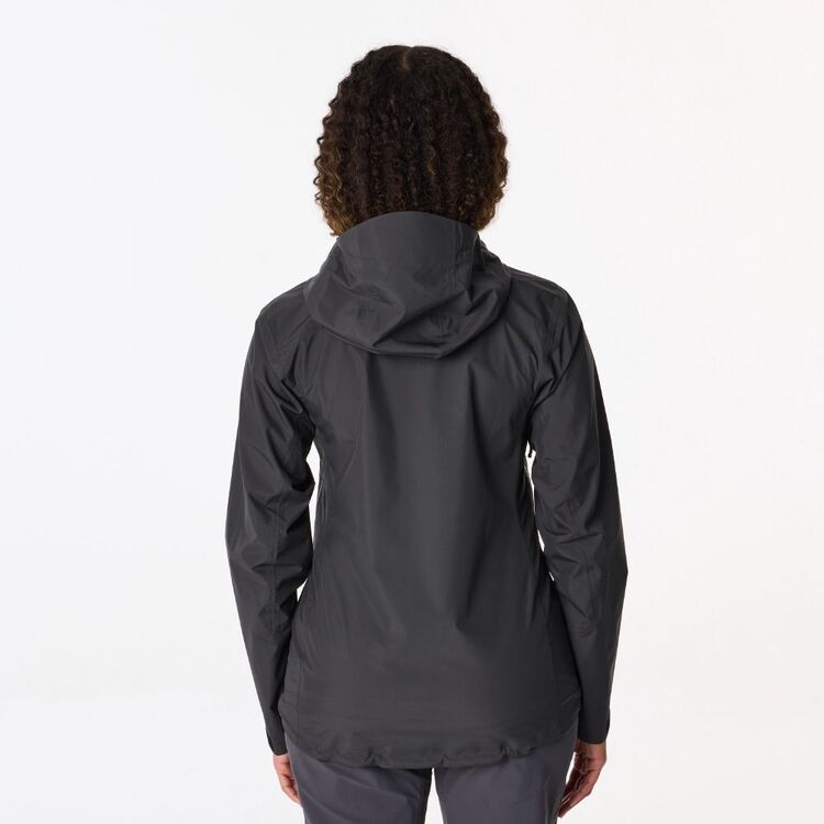 Women's Stratus Hooded Rain Jacket Black Women's Stratus Hooded Rain Jacket Black