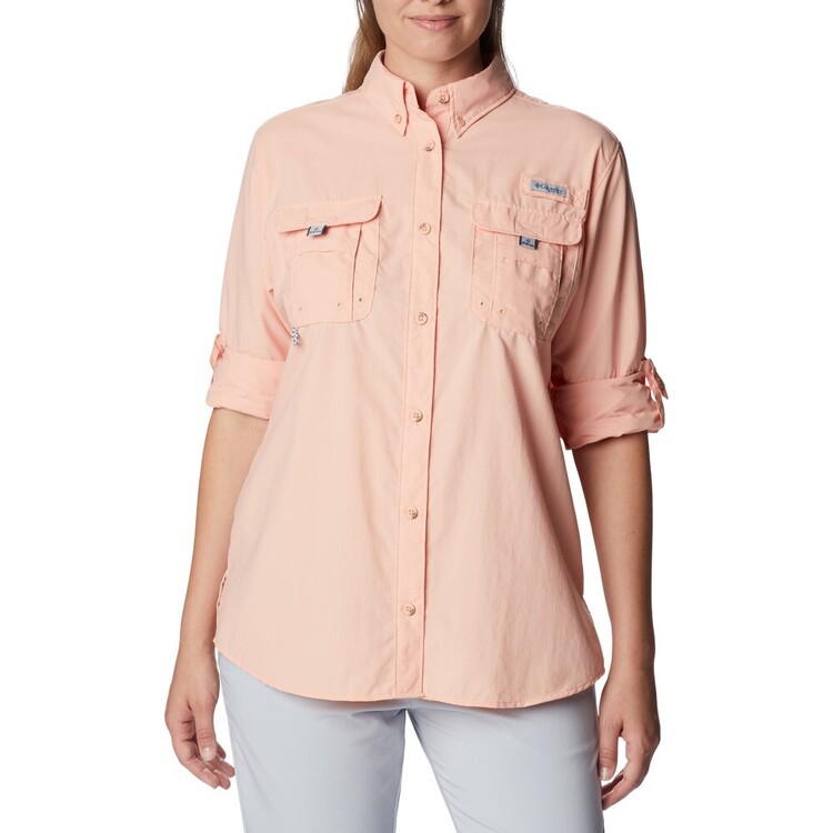 Columbia Women's PFG Bahama™ Long Sleeve Shirt Light Coral