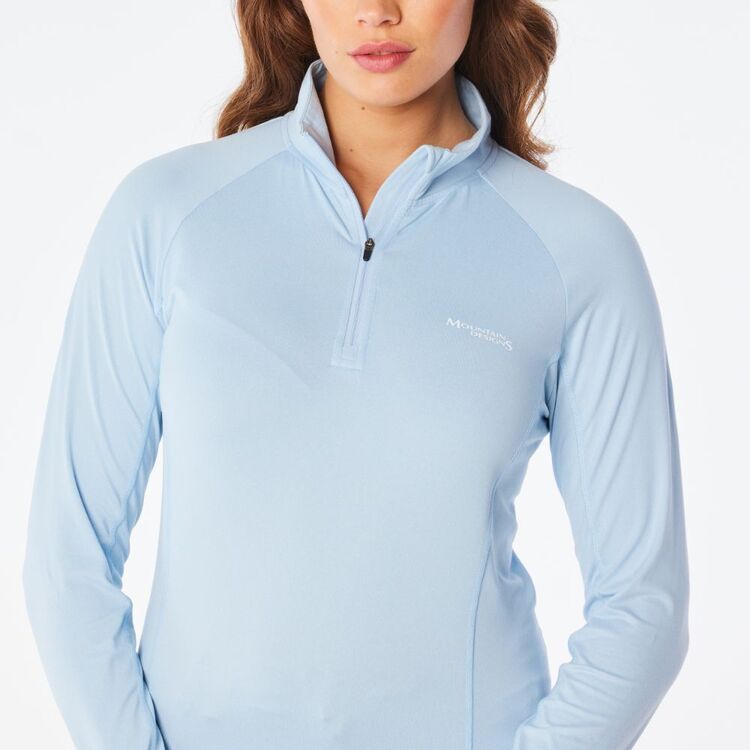 Women's Vapour Half Zip Pullover Chambray Women's Vapour Half Zip Pullover Chambray