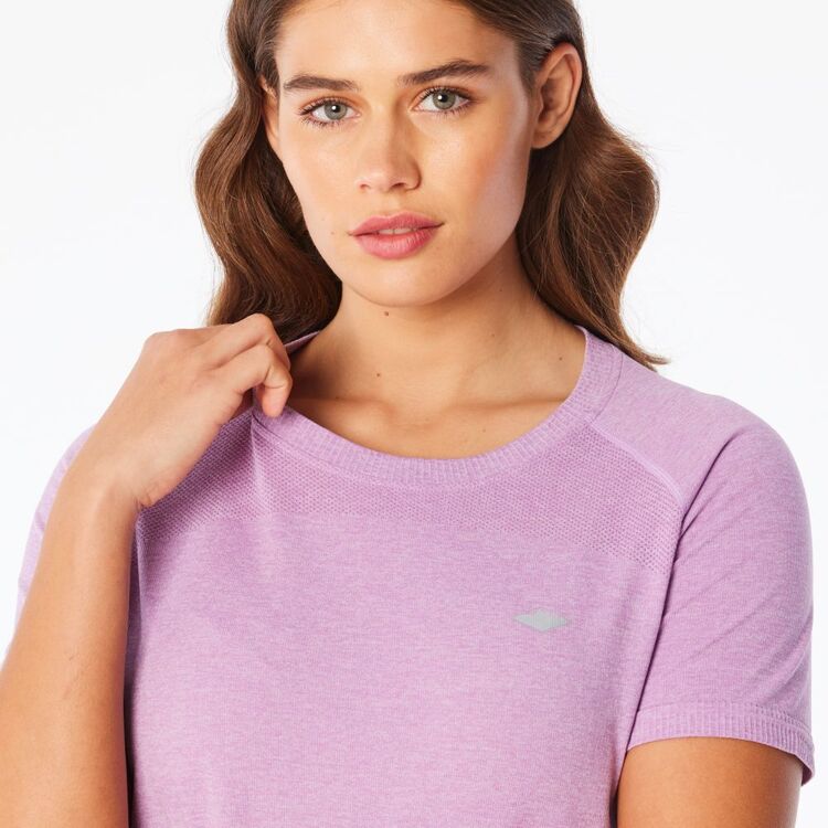 Women's Motion Seamless Tee Lavender Women's Motion Seamless Tee Lavender