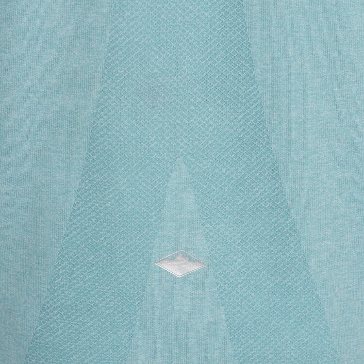 Women's Motion Seamless Tee Teal Melange Women's Motion Seamless Tee Teal Melange