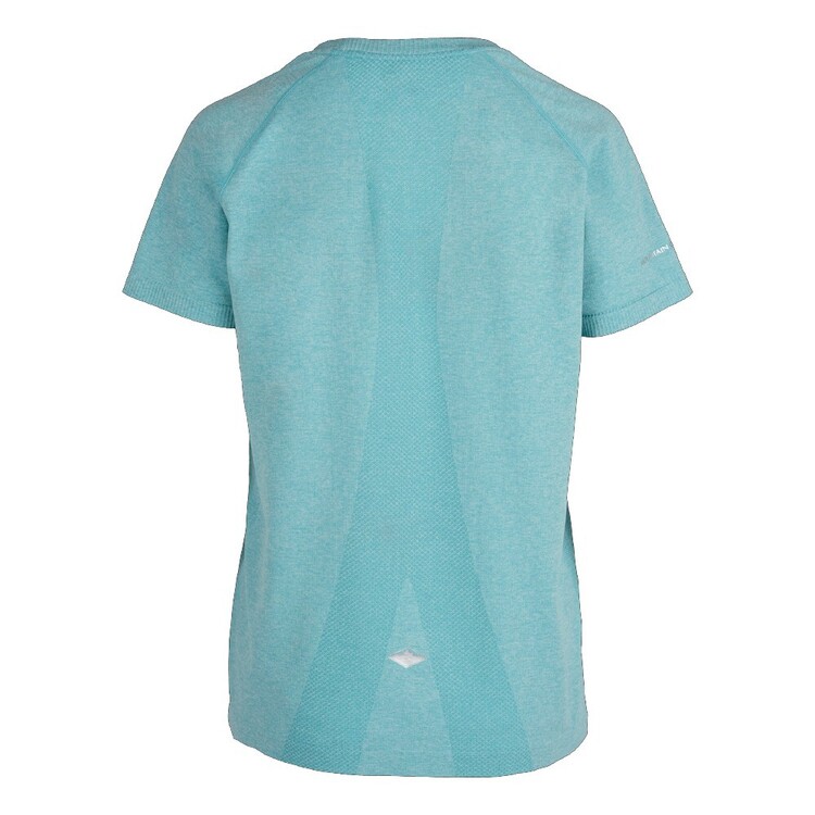 Women's Motion Seamless Tee Teal Melange Women's Motion Seamless Tee Teal Melange