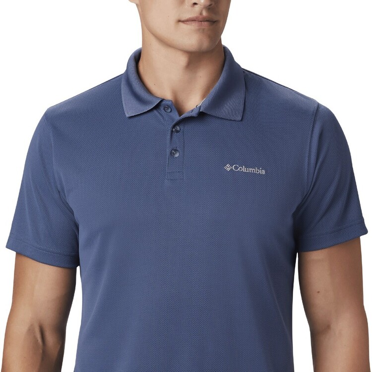 Columbia Men's Utilizer™ Short Sleeve Polo Shirt Dark Mountain