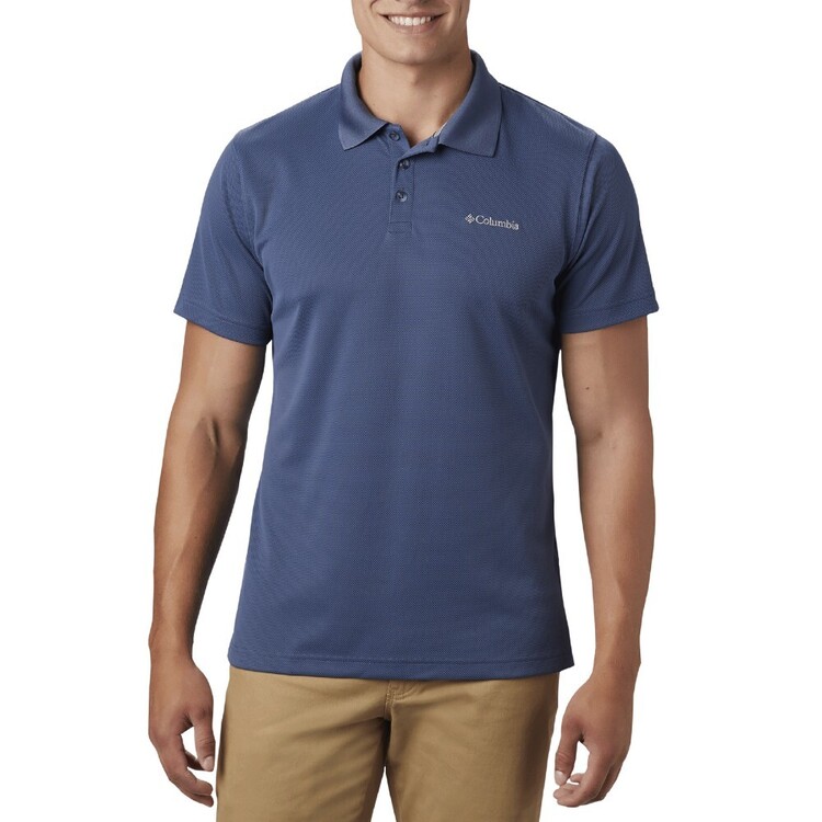 Columbia Men's Utilizer™ Short Sleeve Polo Shirt Dark Mountain