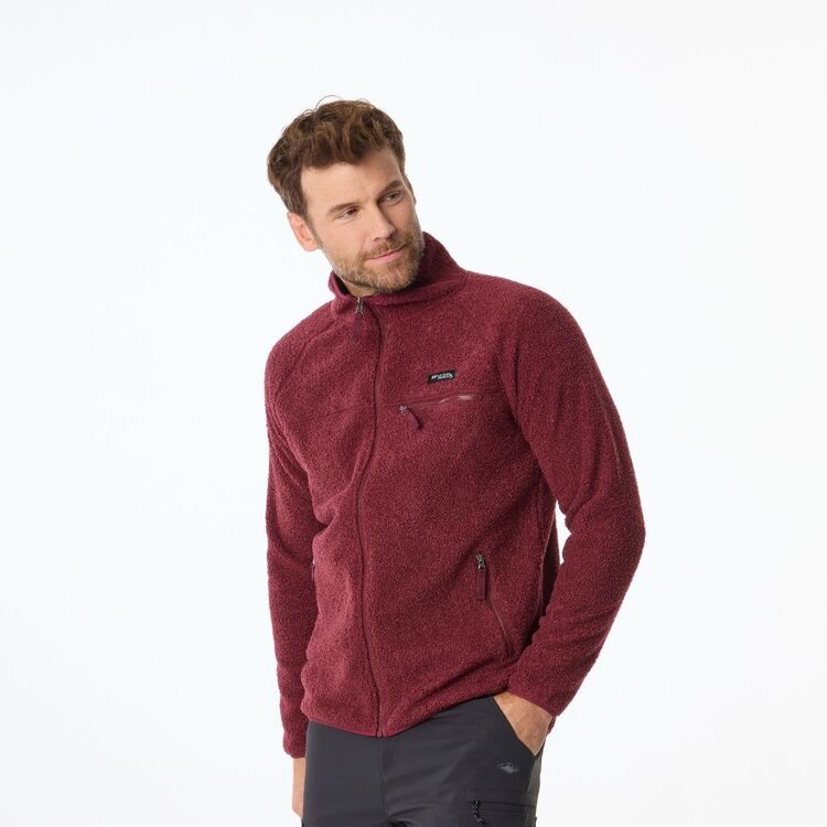 Men's Fairbanks II Full Zip Fleece Jacket Tawany Port Men's Fairbanks II Full Zip Fleece Jacket Tawany Port