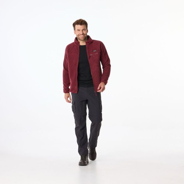 Men's Fairbanks II Full Zip Fleece Jacket Tawany Port Men's Fairbanks II Full Zip Fleece Jacket Tawany Port