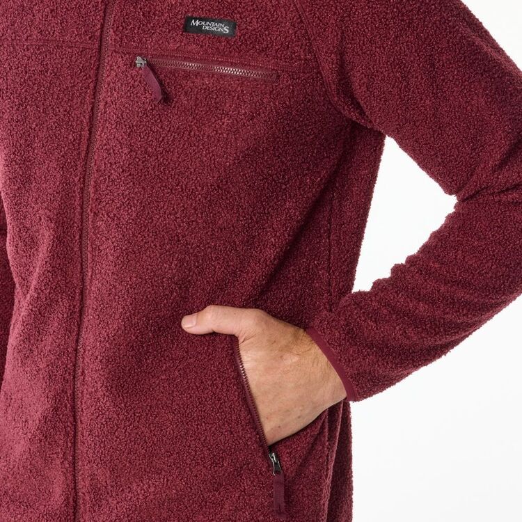 Men's Fairbanks II Full Zip Fleece Jacket Tawany Port Men's Fairbanks II Full Zip Fleece Jacket Tawany Port