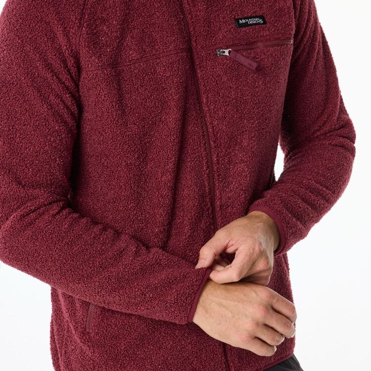 Men's Fairbanks II Full Zip Fleece Jacket Tawany Port Men's Fairbanks II Full Zip Fleece Jacket Tawany Port