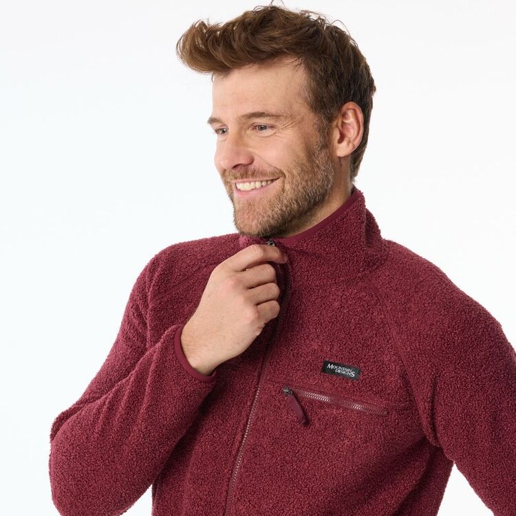 Men's Fairbanks II Full Zip Fleece Jacket Tawany Port Men's Fairbanks II Full Zip Fleece Jacket Tawany Port
