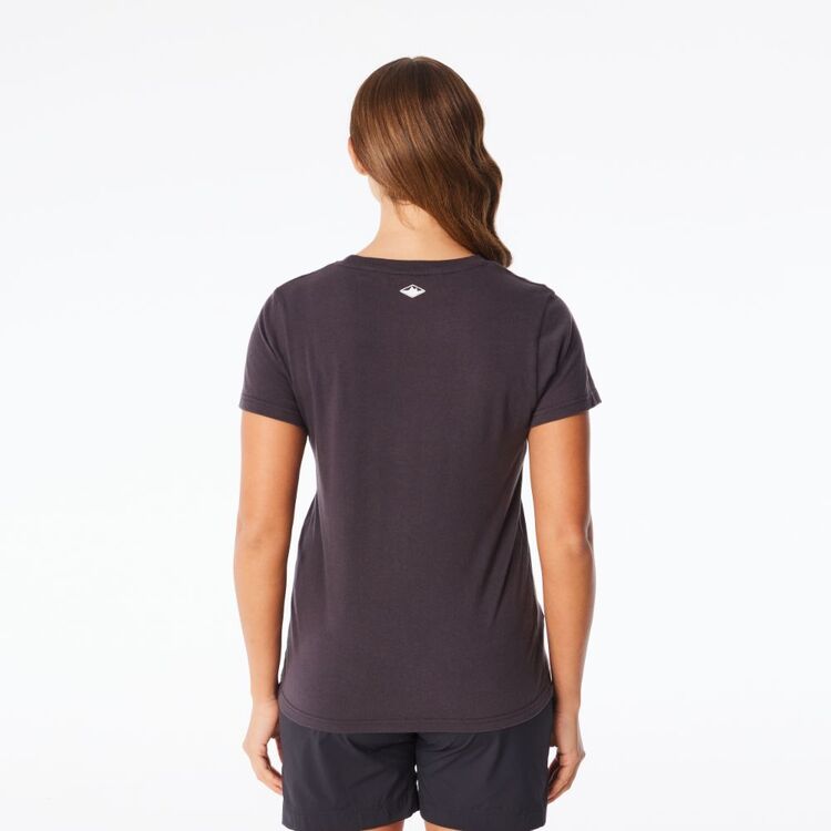 Mountain Designs Women's Vintage Black Australus Short Sleeve Vintage Black Mountain Designs Women's Vintage Black Australus Short Sleeve Vintage Black