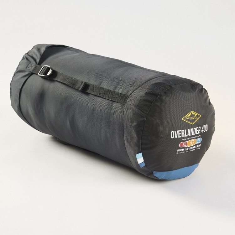 Overlander 400 0° Synthetic Sleeping Bag Blue Left Hand Zip Overlander 400 0° Synthetic Sleeping Bag Blue Left Hand Zip