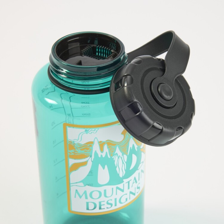 Mountain Designs Tritan Legacy Water Bottle Teal 1 L Mountain Designs Tritan Legacy Water Bottle Teal 1 L