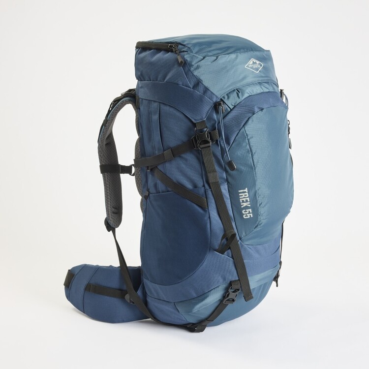 Mountain Designs Trek 55L Hike Pack Navy 55 L Mountain Designs Trek 55L Hike Pack Navy 55 L