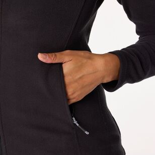 Women's Navis Full Zip Fleece Jacket Black Women's Navis Full Zip Fleece Jacket Black