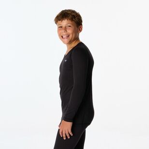 Kids' Merino Blend Long Sleeve Top Black Kids' Merino Blend Long Sleeve Top Black