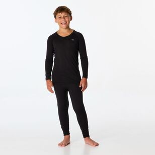 Kids' Merino Blend Long Sleeve Top Black Kids' Merino Blend Long Sleeve Top Black