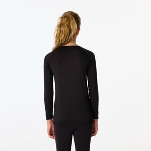 Kids' Merino Blend Long Sleeve Top Black Kids' Merino Blend Long Sleeve Top Black