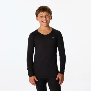 Kids' Merino Blend Long Sleeve Top Black Kids' Merino Blend Long Sleeve Top Black