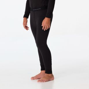 Kids' Merino Blend Pants Black Kids' Merino Blend Pants Black