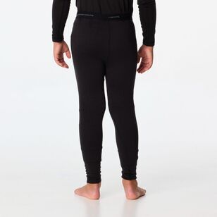 Kids' Merino Blend Pants Black Kids' Merino Blend Pants Black