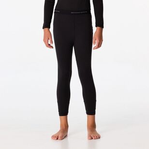 Kids' Merino Blend Pants Black Kids' Merino Blend Pants Black