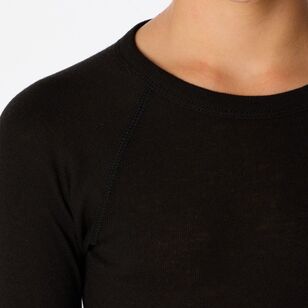 Kids' Polypro Long Sleeve Top Black Kids' Polypro Long Sleeve Top Black