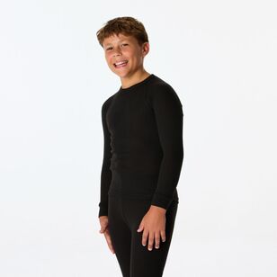 Kids' Polypro Long Sleeve Top Black Kids' Polypro Long Sleeve Top Black