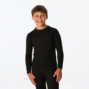 Kids' Polypro Long Sleeve Top Black Kids' Polypro Long Sleeve Top Black