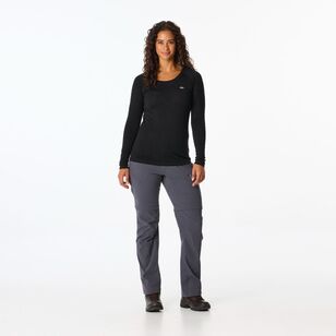 Women's Bellarine Convertible Pant Charcoal Women's Bellarine Convertible Pant Charcoal