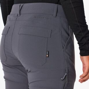 Women's Bellarine Convertible Pant Charcoal Women's Bellarine Convertible Pant Charcoal