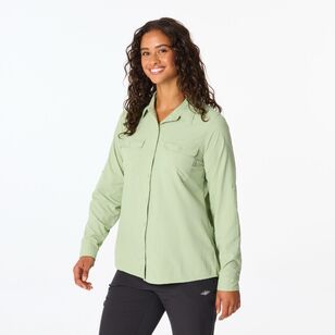 Women's Wilpena II Long Sleeve Shirt Laurel Green Women's Wilpena II Long Sleeve Shirt Laurel Green