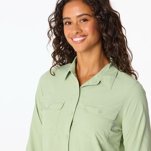 Women's Wilpena II Long Sleeve Shirt Laurel Green Women's Wilpena II Long Sleeve Shirt Laurel Green