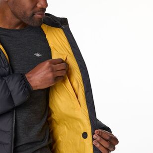 Men's Peak 700 Down Jacket Black & Yellow Men's Peak 700 Down Jacket Black & Yellow