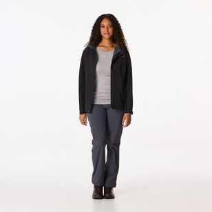 Women's Florence Hooded Rain Jacket Black Women's Florence Hooded Rain Jacket Black