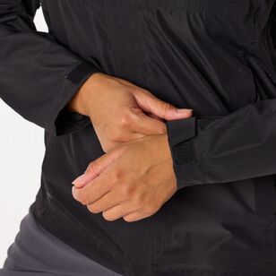 Women's Florence Hooded Rain Jacket Black Women's Florence Hooded Rain Jacket Black