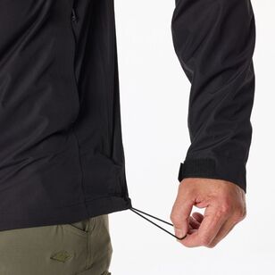 Men's Nelson Hooded Rain Jacket Black Men's Nelson Hooded Rain Jacket Black