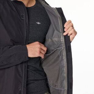 Men's Nelson Hooded Rain Jacket Black Men's Nelson Hooded Rain Jacket Black