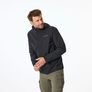 Men's Nelson Hooded Rain Jacket Black Men's Nelson Hooded Rain Jacket Black