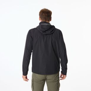 Men's Nelson Hooded Rain Jacket Black Men's Nelson Hooded Rain Jacket Black
