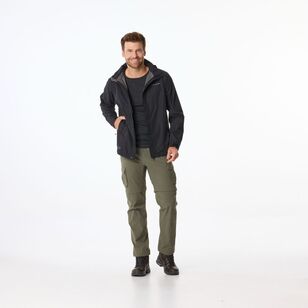 Men's Nelson Hooded Rain Jacket Black Men's Nelson Hooded Rain Jacket Black