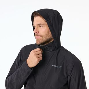Men's Nelson Hooded Rain Jacket Black Men's Nelson Hooded Rain Jacket Black